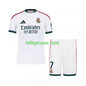 Billige Fotballdrakter Real Madrid Vinicius Junior 7 Barn Hjemmedraktsett 2026/27 Kortermet